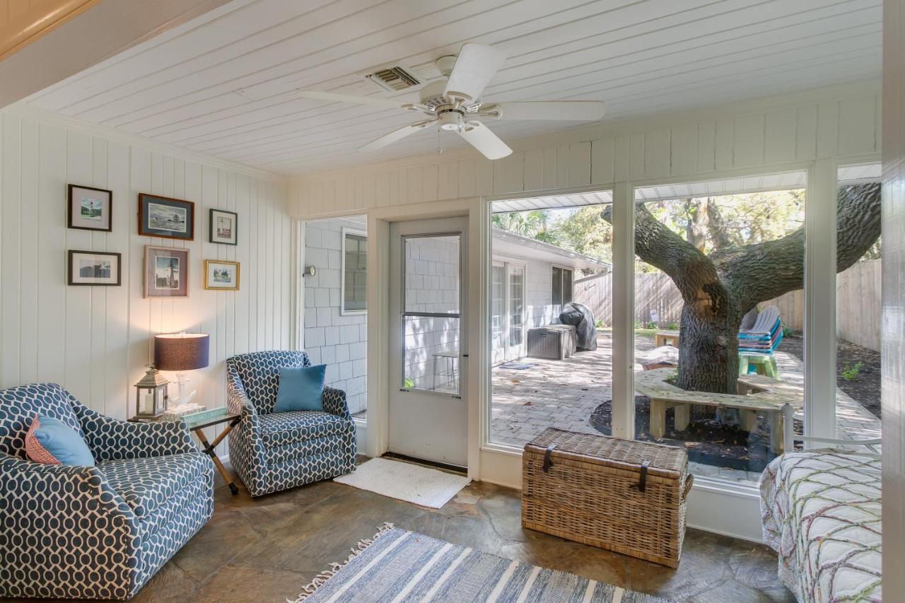 Spacious St Simons Island Vacation Rental With Pool! St. Simons Island Bagian luar foto