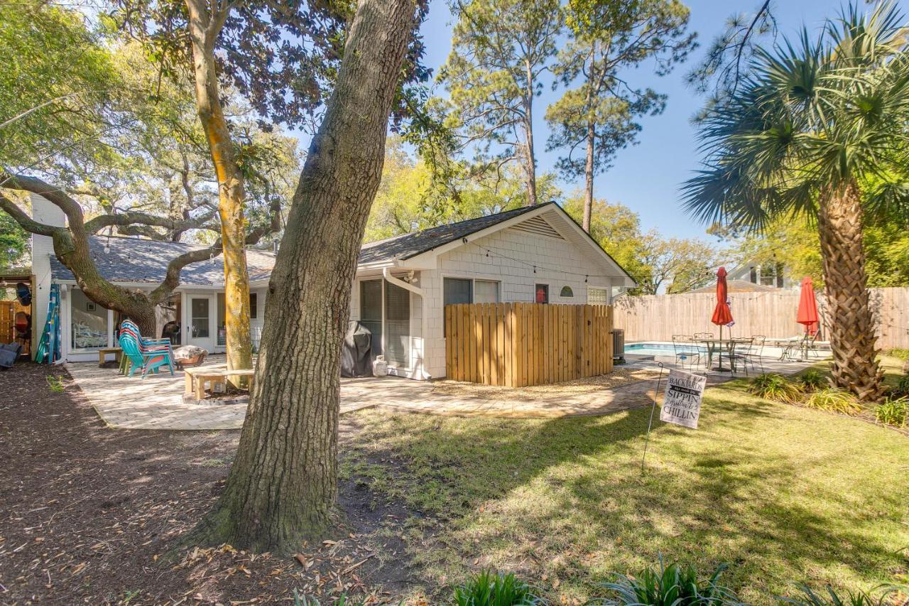 Spacious St Simons Island Vacation Rental With Pool! St. Simons Island Bagian luar foto